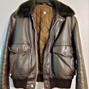 Schott NYC G-1 Bomber Jacket 1970s